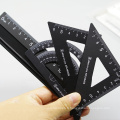 And Stal Metal Angle Straight Triangle Ruler dans une règle Set Ruler Digital Ruler pour mesurer les fournitures